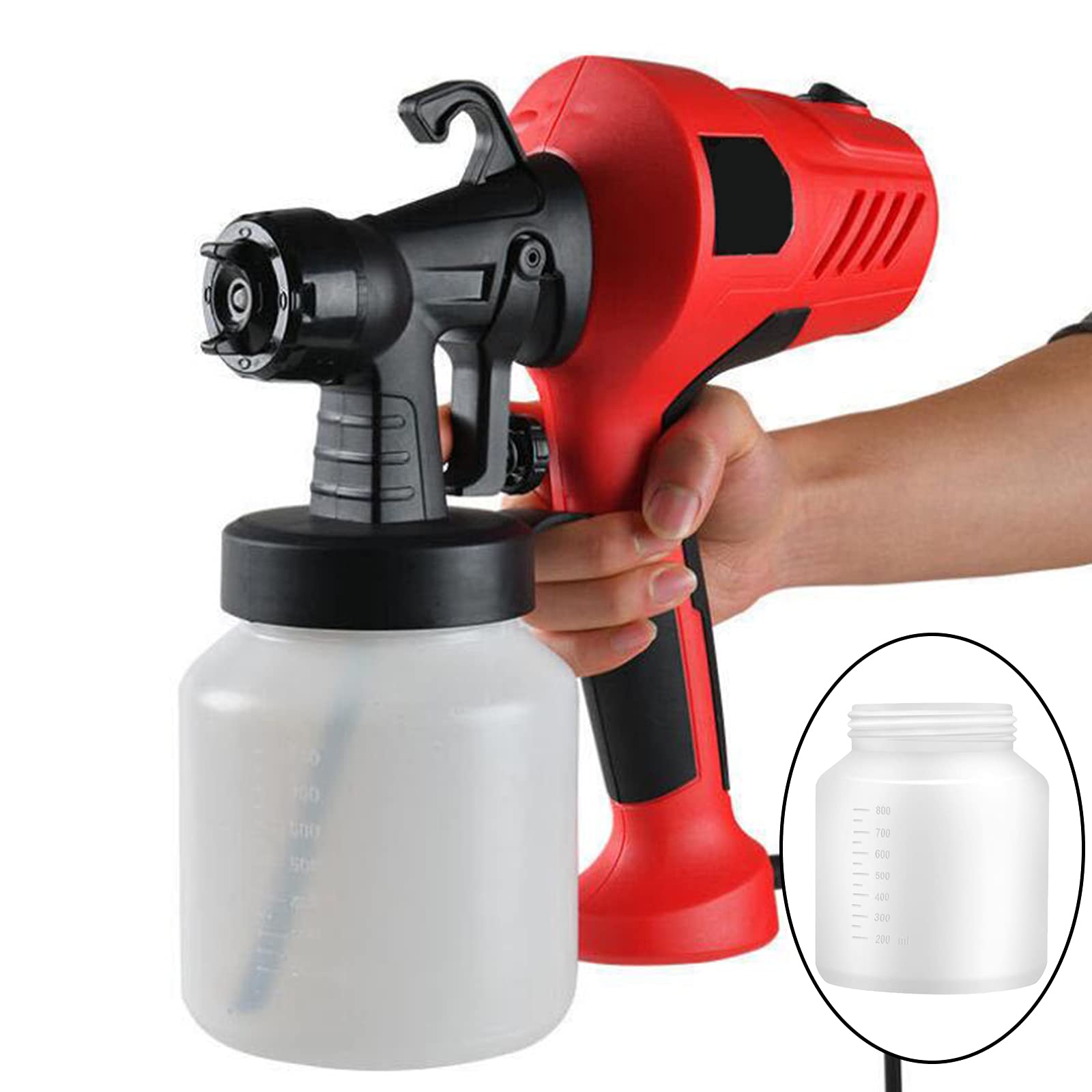 塗装用のスプレーガンとコンテナセット
